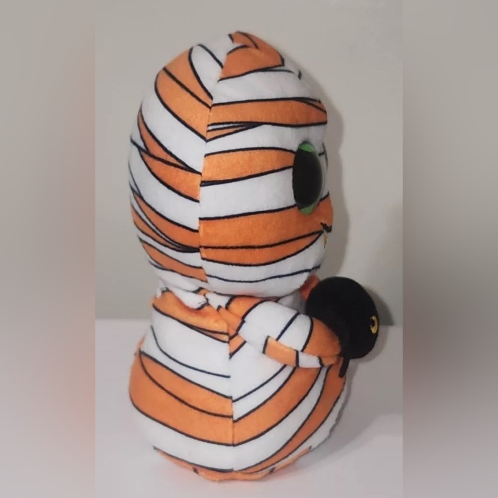 Ty Beanie Boos MUMFORD the Halloween Mummy 6" NEW Plush Stuffed Animal Toy - Picture 6 of 6